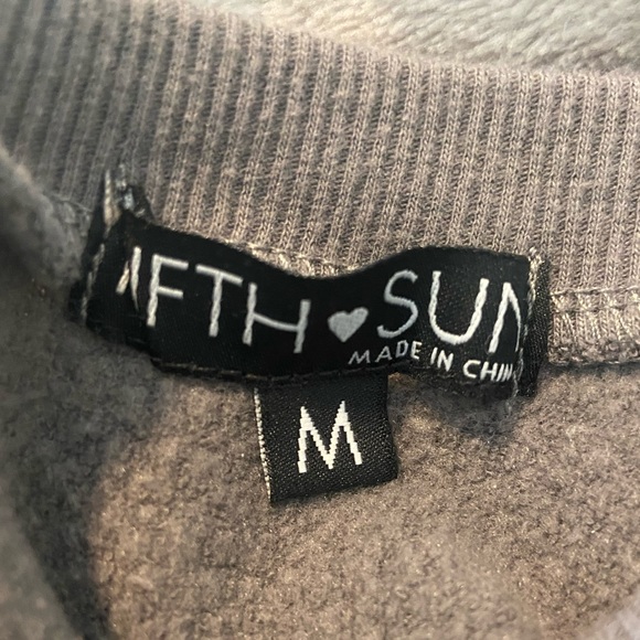 Fifth Sun Starry Cropped Sweater - Picture 2 of 2